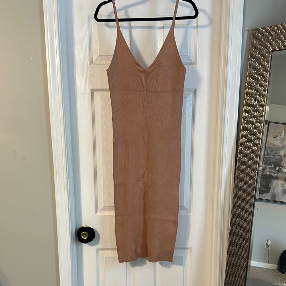 Forever 21 Copper Knit Dress